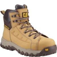 CAT Threshold Waterproof Safety Boots Honey Metal Free
